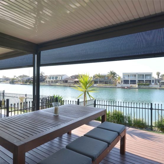 Ziptrak outdoor blind -  photos