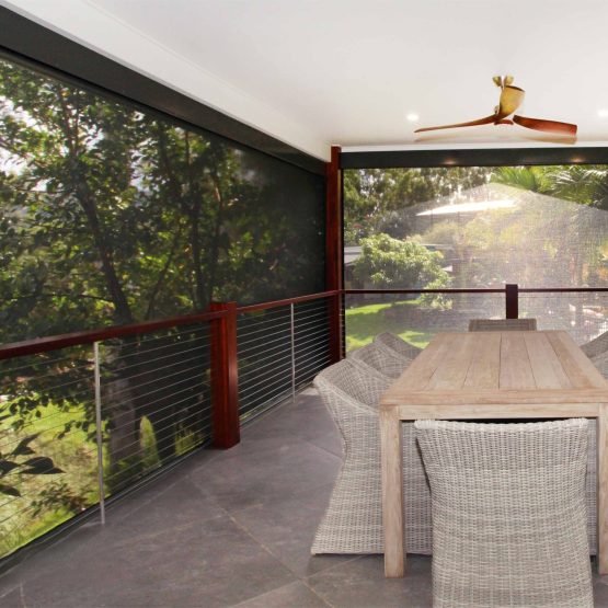 Ziptrak outdoor blind -  photos